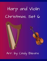 Harp and Violin, Christmas, Set 6 P.O.D cover